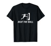 Beat The Wall Ninja Fitness Warrior Training T-Shirt