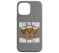 Beat To Your Own Rhythm Mandinka African Music Djembe Case for iPhone 13 Pro Max