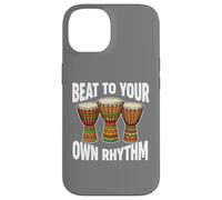 Beat To Your Own Rhythm Mandinka African Music Djembe Case for iPhone 14