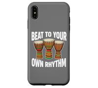 Beat To Your Own Rhythm Mandinka African Music Djembe Case for iPhone XS Max