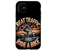 Beat Traffic Ride a Bike Bike Commuting Case for iPhone 11