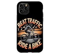 Beat Traffic Ride a Bike Bike Commuting Case for iPhone 11 Pro
