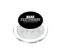 BEAT YESTERDAY Conquer Every Day PopSockets PopGrip for MagSafe