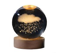 Beatanug 3D Night Light with Astronomy Theme - Solar System Planets Moon Astronaut Projection Decor, USB-Powered Bedroom Desk Lamp for Home Decor, Birthday(7)