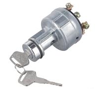 Beatanug Ignition Switch for Kubota Excavator Part 08086-10000 with 2 Keys Replacement Starter Key Switch Compatible with PC200-1235 Series Heavy Duty Construction