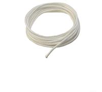 Beatanug NYLON Trimmer Starter Pull Cord Rope for Lawnmower, Chainsaw & Electric Trimmers - 2.5mm/3mm/3.5mm/4mm Diameter, 2M/4M/5M/10M Length, White Recoil(5m 2.5mm x 5meters)