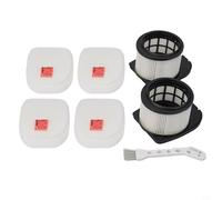 Beatanug Replacement Filter for Shark IZ400 IZ420 Stratos Cordless Vacuum, 2 Post 4 Foam 4 Felt Filters with Cleaning Brush Kit Accessories IZ400UK