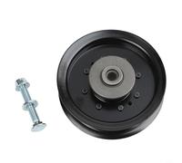 Beatanug Replacement Idler Pulley for Craftsman 532196104 197380, Fits 48 54 Inch Deck Tractors TS342 TS343 TS348, Steel Idler Wheel 5-3/8 OD x 7/16 ID x 1-1/2 H(1pc)