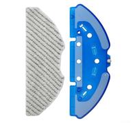 Beatanug Replacement Mop Bracket and Microfiber Pad Kit for RR8587WH / For X-PLORER 75 S+ 4-in- Robotic Vacuum Cleaner - Plastic Frame with Black Cloth, For Easy Install, Long-Lasting