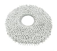 Beatanug Replacement Mop Bracket and Microfiber Rag Kit for T30/T50/N30 Series Robot Vacuum Mops - 2 Brackets + 6 Pads, Black