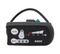 Beatanug S800 LED Display for 36V 48V Electric For Bicycle- Waterproof E-For Bike Control Panel with 5 Pin Connector- Compatible with JN Controller & Pasion Motor Kit- 22.2mm Handlebar