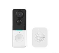 Beatanug WIFI Video Doorbell with 100W Pixel HD Camera, Smart PIR Human Detection, Remote Wake-Up & Real-Time Two-Way Intercom for Home Security - Compatible with