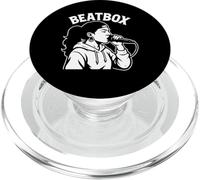 Beatbox Music Old School Rap Microphone Beatboxer PopSockets PopGrip for MagSafe