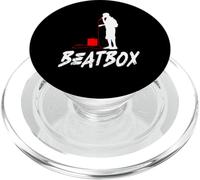 Beatbox Music Old School Rap Microphone Beatboxer PopSockets PopGrip for MagSafe