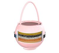 Bath Bathtub Ball Water Filter for Tub Faucet - Hard Water Softener - Remove Contaminants,Chlorine and Fluoride - Improves Skin, Hair and Nails Condition,Pink