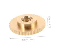 Beatifufu 10 Sets Metal Badge Pin Backs with Screw Caps for Crafting Secure and Removable Pin Back Accessories Elegant and Versatile Badge Fixing for DIY Jewelry