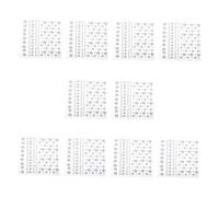 Beatifufu 10 Sheets Self Adhesive Eye Rhinestone Face Stickers Lightweight Crystals for Nails and Festival Makeup Secure Adhesion Glamorous Body Jewels for Stage and Party Looks