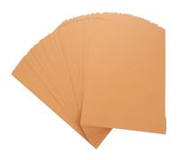 Beatifufu 100 Sheets Kraft Paper Blank Card Papers for DIY Crafts Painting Origami Scrapbooking for Teachers Wrapping Projects