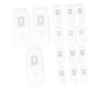 Beatifufu 100pcs Nail Display Tips Practice Nail Art Sticks for Professional and Beginner Use Material for Design and Art Techniques