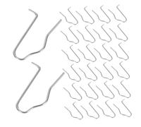 Beatifufu 100pcs U Shaped Bobbin Winder Clips with Metal Springs Sewing Machine Accessory for Thread Tension Control Compatible with Multiple Models
