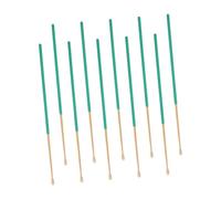 Beatifufu 10Pcs Bamboo Ear Spoons with Non Slip Handle Ear Wax Removal Tools for Home Use Earwax Cleaning Sticks Itching Green
