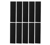 Beatifufu 10PCS Black Flip-top Pen Boxes for Ballpoint Pencil Marker Storage Organizer Case Versatile Empty Packaging with Elegant Presentation for Corporate and Personal Use