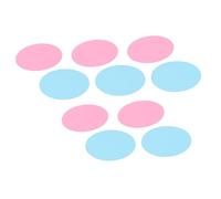 Beatifufu 10pcs Manicure Pallets Silicone Nail Art Palettes for Mixing Dishes Cosmetic Makeup Palette Tool for French Manicure Nail Art
