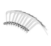 Beatifufu 10pcs Stainless Steel Snap Pins for Cattle Kick Control Tool Easy Installation and Versatility, Anti-kick Rod Clips for Farm Applications and Cattle Management