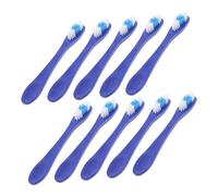 Beatifufu 10pcs Toothbrushes Short Handle Soft Bristles Prevention Travel Dental Brushes for Prisons Psychiatric Hospitals Detention Centers Safety Compliant