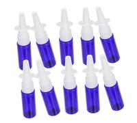Beatifufu 10pcs Transparent Fine Mist Spray Bottles Small Travel Sub Bottles Refillable Nose Mister with Direct Spray Design for Convenient Portable Use