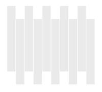 Beatifufu 10pcs White Pvc Bike Frame Protection Stickers for Cyclists