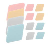 Beatifufu 12 Pcs Rhombus Powder Puff Makeup Sponges Dual-use Wet Dry Facial Powder Applicators for Women Compact Polyurethane Beauty Sponges for Smooth Even Foundation Application