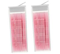 Beatifufu 120pieces Teeth Interdental Brushes Dental Brushes Compact Interdental Portable Teeth Cleaner Dental Supplies