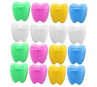 Beatifufu 12Pcs Baby Teeth Keepsake Box Infant Tooth Container for Cherishing Childhood Milestones and Lost Collection