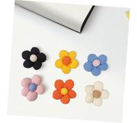 Beatifufu 12pcs Flowers for Hairpin Making Soft Lightweight Floral Charms in Multi Colors for DIY Crafts Decoration Comfortable Flower Hair Accessories