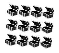 Beatifufu 12pcs Mini Pirate Treasure Chests Vintage Candy Boxes for Parties Halloween Decor and Creative Play Authentic Treasure Chests for Boys