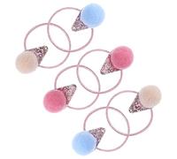 Beatifufu 12pcs Sequin Hair Ties for Girls High Elasticity Ponytail Holders Cloth Hair Scrunchies for Parties Festivals and Daily Wear