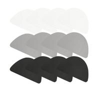 Beatifufu 12pcs Shoe Heel Repair Patches for Boots and Shoes, Self-Adhesive Pu Material Comfortable Design, Assorted Colour Patches for Effective Hole and Heel Repair