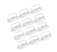 Beatifufu 14pcs Childproof Stove Knob Covers Gas Cooker Switch Protectors Abs Safety Guards for Kitchen Fire Prevention Easy to Install Removable Gas Hob Dial Guards