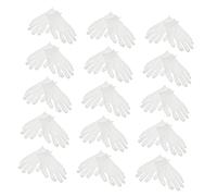 Beatifufu 15 Pairs Moisturizing Cotton Gloves for Dry Hands Breathable Overnight Gloves Suitable for Women Spa and Sleep Use Help Heal Cracked Skin