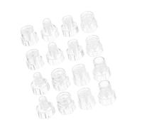 Beatifufu 16pcs Hydro Oxygen Facial Device Replacement Tips for Deep Cleaning Skin Care Tool Gentle Exfoliation Suction Heads Compatible with Microdermabrasion Machines Blackhead Pore