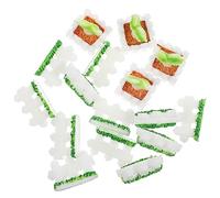 Beatifufu 16pcs Miniature Farm Figurines Resin Micro Scene Garden Models for Bonsai Craft Cute Tiny Ornaments for Home and Party Decoration Friends