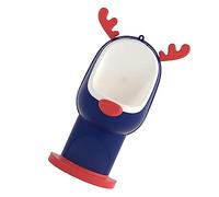 Beatifufu 1pc Boy Urinal Potty Standing Pee Training Tool for Toddlers Lovely Elk Design Wall-Mounted Floor Stand Material Urine-Receiving Baffle