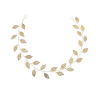 Beatifufu 1pc Elegant Bridal Headwear Handmade Leaf Design Hair Accessory for Brides Lightweight Headpiece for Weddings Proms and Formal Events