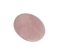 Beatifufu 1Pc Grafted Eyelash Gasket Jade Stones Glue Pallet Holder Round Pad for Eyelash Extensions for Lash Glue Application for Women Ladies and Girls Pink