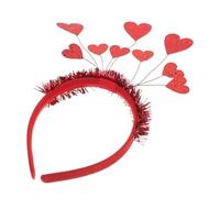Beatifufu 1pc Valentine's Day Heart Headband Cute Love Design Hair Accessory for Women Comfortable Fit for Parties Weddings and Celebrations Decoration