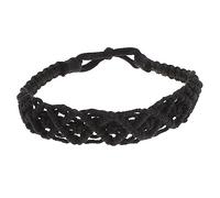 Beatifufu 1pcs Women Hand-knitted Boho Headband Stylish Crochet Hair Accessory for Weddings Festivals and Daily Wear Soft Cotton Rope Hair Band for Seasons and Hairstyles