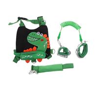 Beatifufu 1set Boys and Girls Leash Safety Breathable Dinosaur Pattern for Toddlers Lost Walking Strap for Outdoor Adventures and Boy Girl Safety