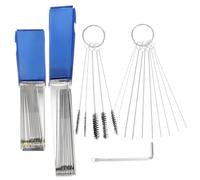 Beatifufu 1Set Carburetor Cleaning Tool Kit Durable Needles Brushes for Efficient Carburetor Engine Maintenance Compact Design for Easy Storage Transport