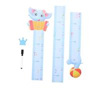 Beatifufu 1set Creative Cartoon Animals Height Measurement Wall Sticker for Boy Girl Removable Growth Chart Decal for Boy Girl Room Decor Bright Colors and Engaging Patterns